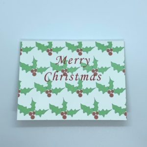 Z Christmas Holly